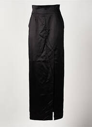 Jupe longue fermeture zippée au dos noir PASCAL MILLET femme