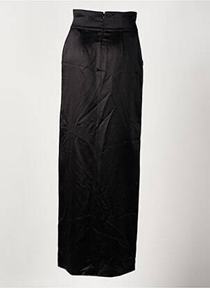 Jupe longue fermeture zippée au dos noir PASCAL MILLET femme