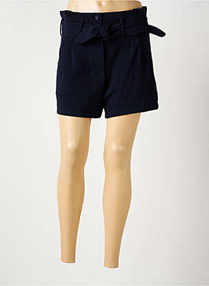 Short taille à pinces taille haute bleu SEE U SOON femme