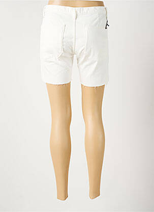 Short tissage denim taille normale blanc ACQUAVERDE femme