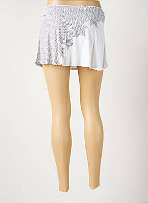 Mini-jupe taille normale blanc GALLIANO femme