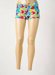 Short taille normale taille normale bleu GALLIANO femme