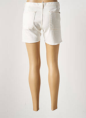 Short tissage denim taille normale beige ACQUAVERDE femme