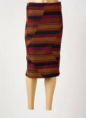 Jupe mi-longue orange MANIGANCE pour femme seconde vue