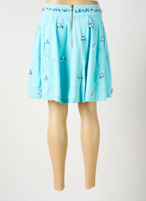 Jupe courte bleu DERHY pour femme