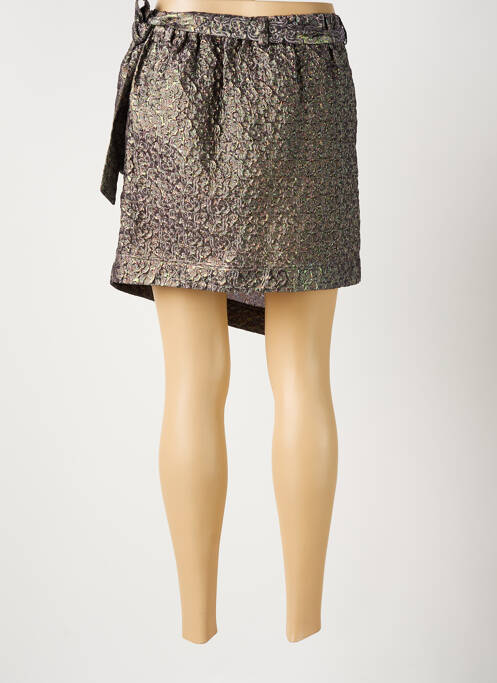 Jupe courte gris PASCAL MILLET femme