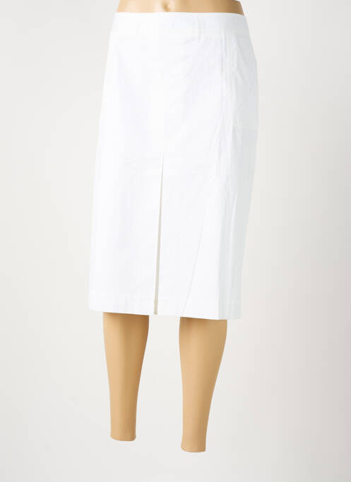 Jupe mi-longue beige DEVERNOIS pour femme