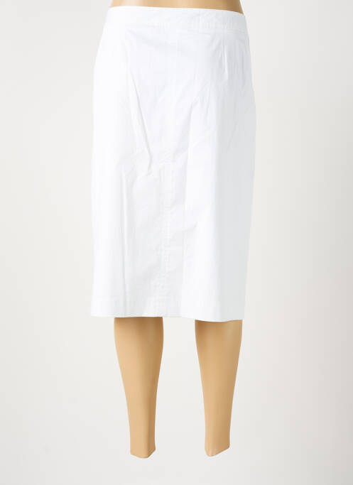 Jupe mi-longue beige DEVERNOIS pour femme