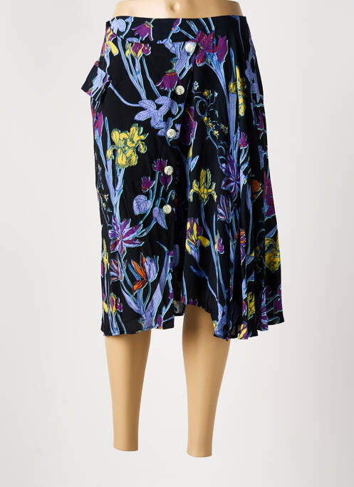 Jupe mi-longue noir ATELIER D pour femme