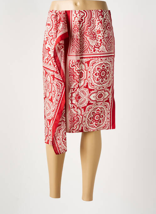 Jupe mi-longue rouge CHLOÉ STORA pour femme