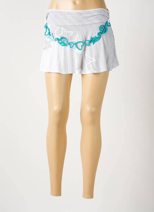 Mini-jupe blanc GALLIANO pour femme