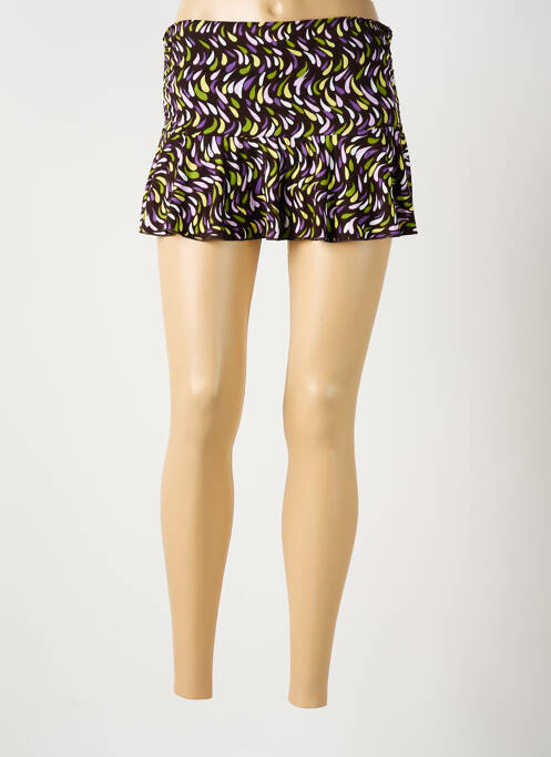 Mini-jupe marron LAURA URBINATI pour femme