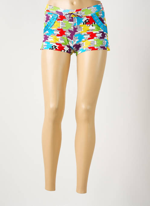 Short bleu GALLIANO pour femme