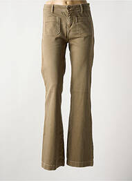 Jeans bootcut taille normale taille normale marron ACQUAVERDE femme