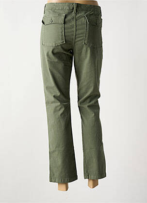 Pantalon 7/8 taille normale taille normale vert ACQUAVERDE femme