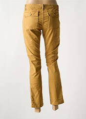 Jeans coupe slim jaune ACQUAVERDE pour femme seconde vue