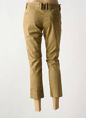Pantalon chino marron ACQUAVERDE pour femme seconde vue