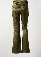 Pantalon flare vert LAUREN VIDAL pour femme seconde vue