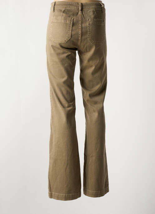 Jeans bootcut marron ACQUAVERDE femme