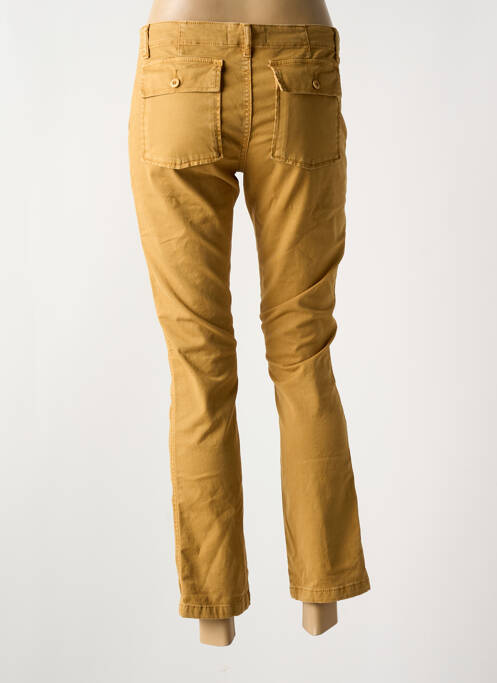 Jeans coupe slim jaune ACQUAVERDE femme