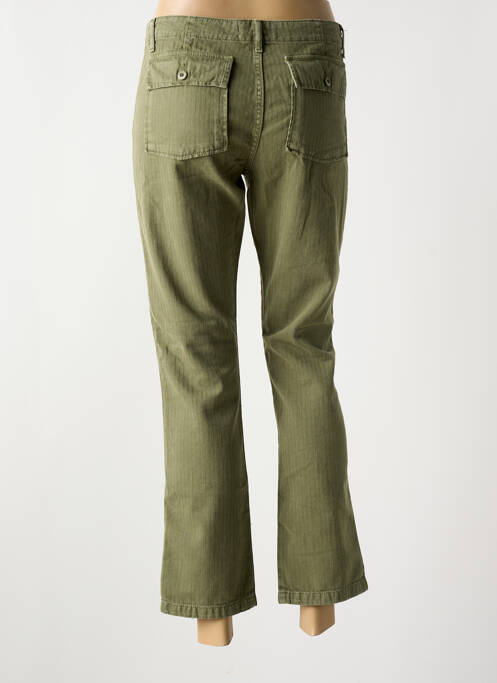 Jeans coupe slim vert ACQUAVERDE pour femme