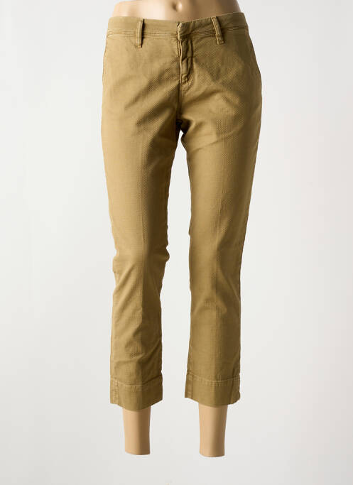 Pantalon chino marron ACQUAVERDE pour femme