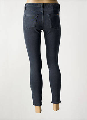 Jeans skinny stretch taille basse noir ACQUAVERDE femme