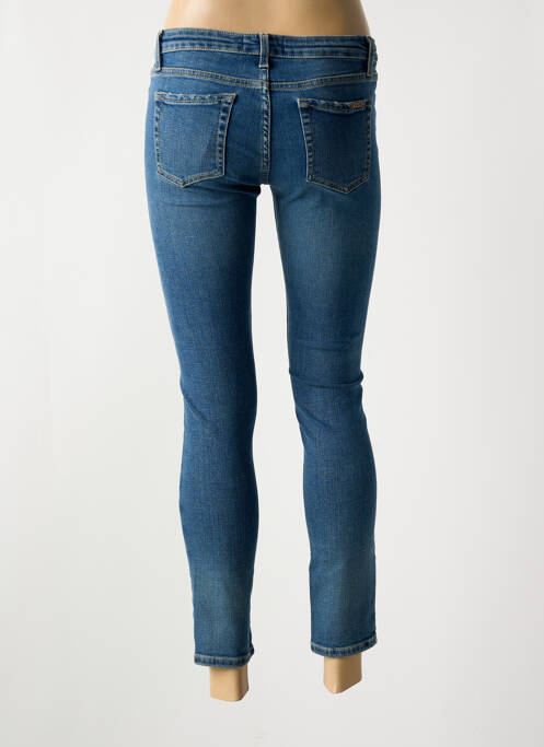 Jeans coupe slim bleu fonce ACQUAVERDE femme