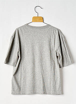 T-shirt stretch manches courtes gris BELLEROSE garçon