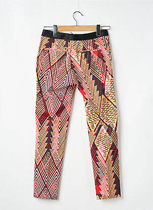 Pantalon chino taille basse taille basse rouge CHLOÉ STORA femme