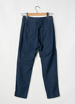 Pantalon slim poches taille haute bleu ACQUAVERDE femme