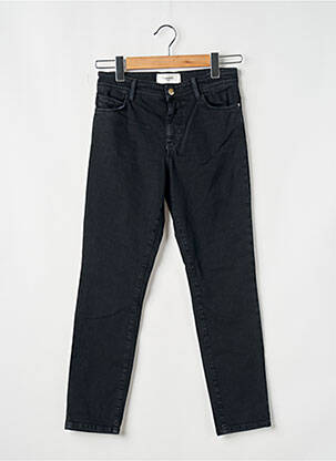 Jeans coupe slim taille normale taille normale noir ACQUAVERDE femme