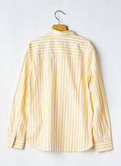 Chemise manches longues jaune CYRILLUS pour garçon seconde vue