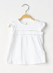T-shirt blanc CHICCO pour fille seconde vue