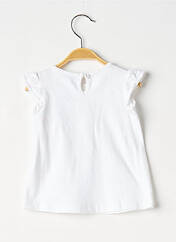 T-shirt blanc CHICCO pour fille seconde vue