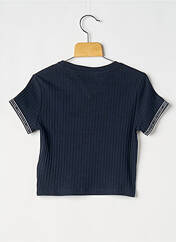 T-shirt bleu TOMMY HILFIGER pour fille seconde vue