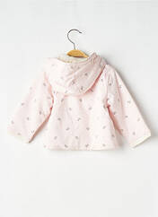 Veste casual rose CADET ROUSSELLE pour fille seconde vue