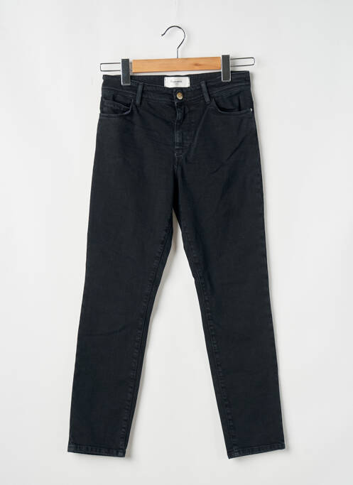 Jeans coupe slim noir ACQUAVERDE pour femme