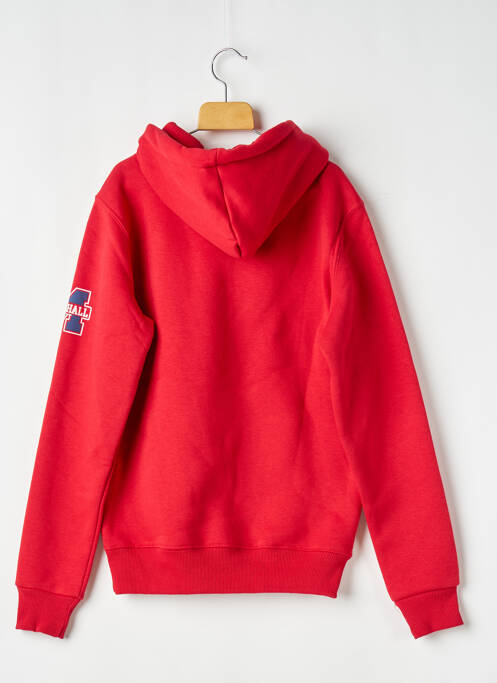 Sweat-shirt à capuche rouge MARSHALL ORIGINAL pour homme