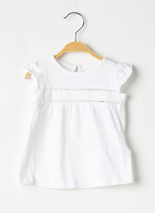 T-shirt blanc CHICCO pour fille