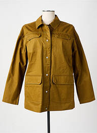 Veste casual col chemisier vert CYRILLUS femme