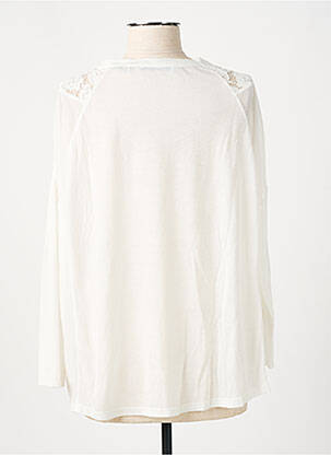 Top tissage jersey manches longues beige ZAPA femme