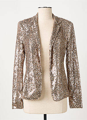Blazer coupe cintrée beige SEE U SOON femme