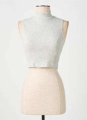 Top stretch sans manche gris LEVI'S femme