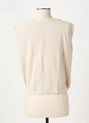 Gilet manches courtes beige BA&SH pour femme seconde vue