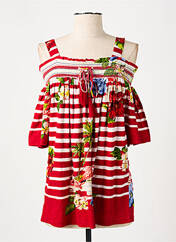 Top rouge DERHY pour femme seconde vue