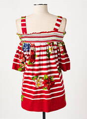 Top rouge DERHY pour femme seconde vue