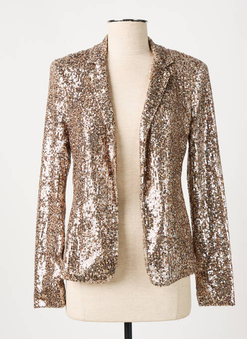 Blazer coupe cintrée beige SEE U SOON femme
