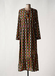 Robe longue manches longues manches longues rouge CHLOÉ STORA femme