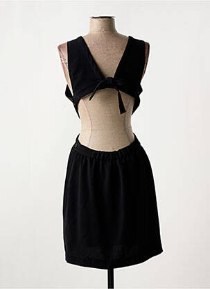 Robe courte sans manche sans manche noir PABLO GERARD DAREL femme